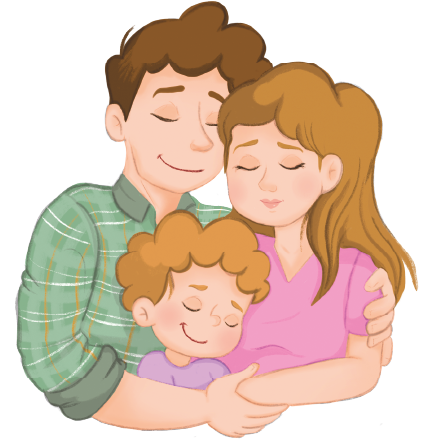 With Parents.